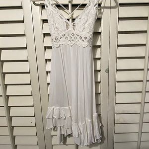 Free People White Dress